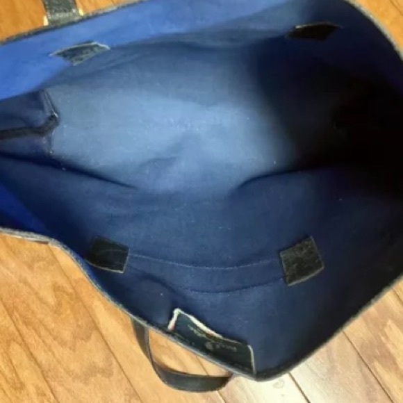 Vintage 1980’s Gucci blue tote great shape - Picture 2 of 10
